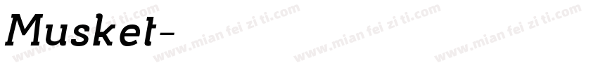 Musket字体转换