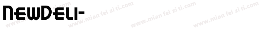 NewDeli字体转换
