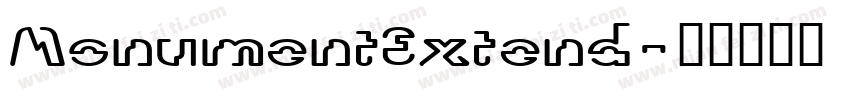 MonumentExtend字体转换