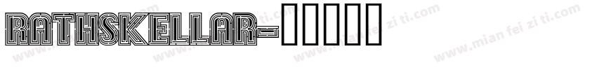 Rathskellar字体转换