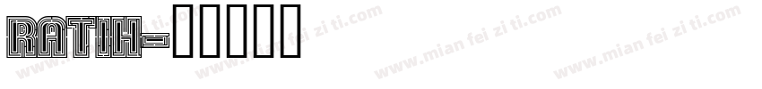 Ratih字体转换