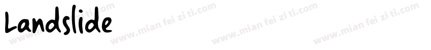 Landslide字体转换