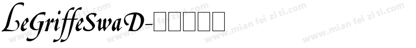 LeGriffeSwaD字体转换