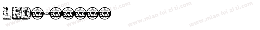 led中字体转换