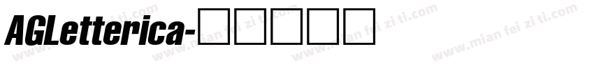 AGLetterica字体转换
