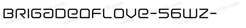 BrigadeOfLove-56Wz字体转换