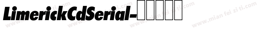 LimerickCdSerial字体转换