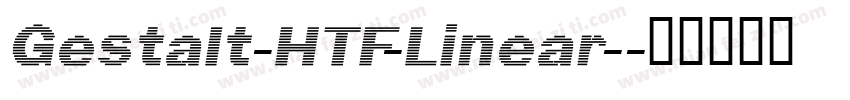 Gestalt-HTF-Linear-字体转换