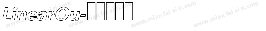 LinearOu字体转换