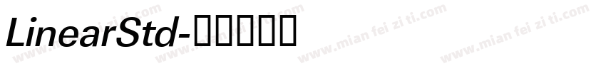 LinearStd字体转换