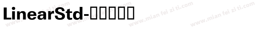 LinearStd字体转换