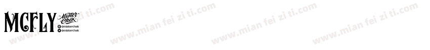 mcfly字体转换