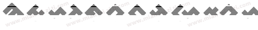 MKStencilsansBlack字体转换