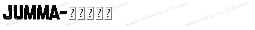 jumma字体转换