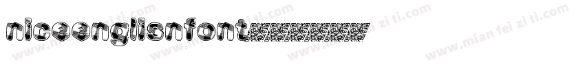 niceenglisnfont字体转换