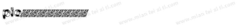 pic字体字体转换