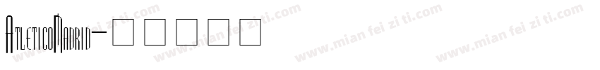 AtleticoMadrid字体转换