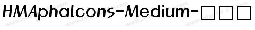 HMAphalcons-Medium字体转换