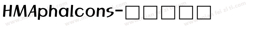 HMAphalcons字体转换