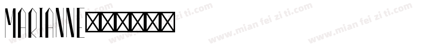 Marianne字体转换