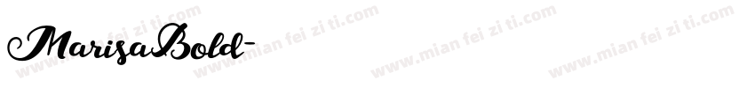 MarisaBold字体转换