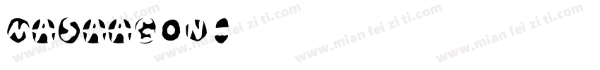 Masaagon字体转换