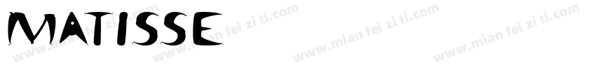 matisse字体字体转换