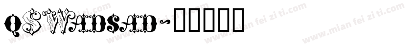 qSWadsad字体转换