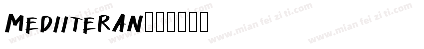 mediiteran字体转换