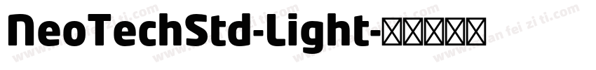 NeoTechStd-Light字体转换