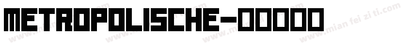 Metropolische字体转换