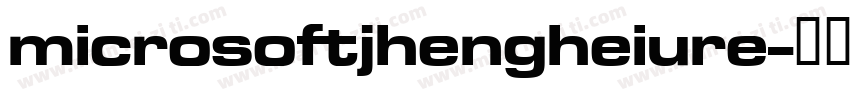 microsoftjhengheiure字体转换