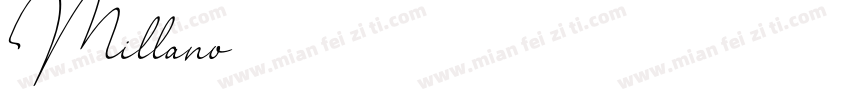 Millano字体转换