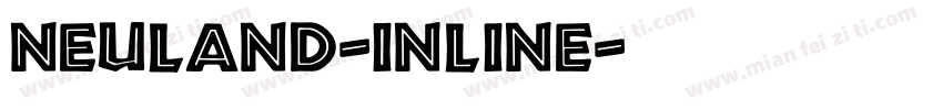 Neuland-Inline字体转换