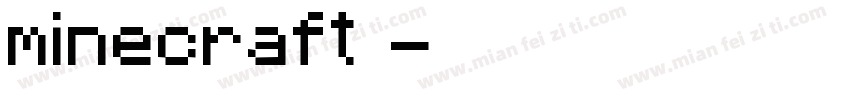 minecraft中文字体转换