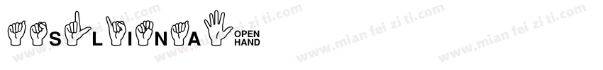 Aslina字体转换