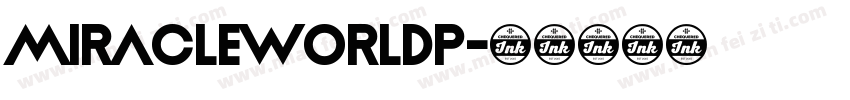 MiracleWorldP字体转换