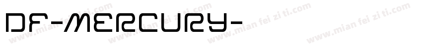 DF-Mercury字体转换