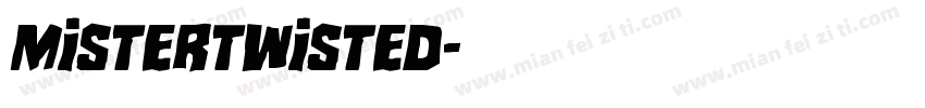 MisterTwisted字体转换