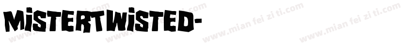 MisterTwisted字体转换