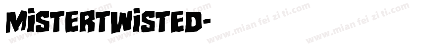 MisterTwisted字体转换