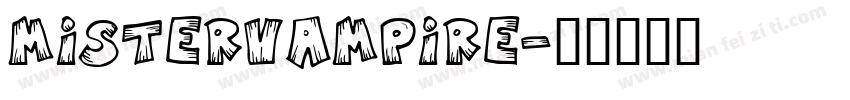 MisterVampire字体转换