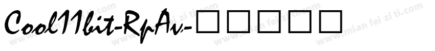 Cool11bit-RpAv字体转换