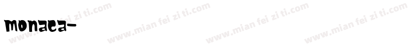 monaca字体转换