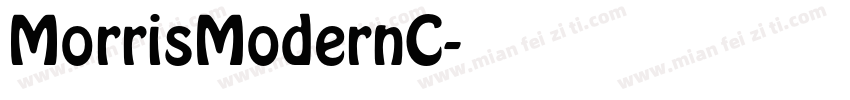 MorrisModernC字体转换