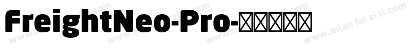 FreightNeo-Pro字体转换
