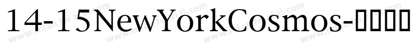 14-15NewYorkCosmos字体转换