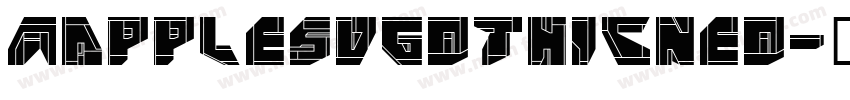 Aapplesdgothicneo字体转换