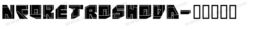 NEORetroshoda字体转换