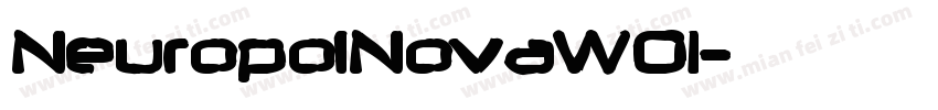 NeuropolNovaW01字体转换